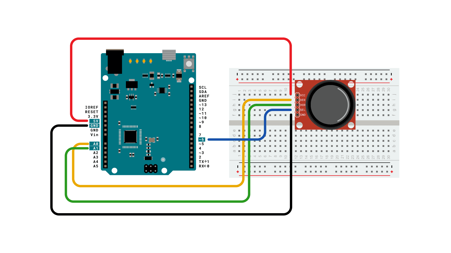 circuito tinkercad