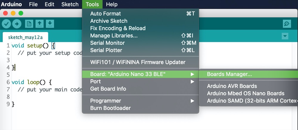 Arduino Boards Manager Arduino Boards Manager